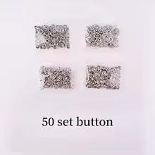 Plier Tool With 50 Sets Metal Snap Buttons–Sewing, Leather, Bags, Clothes , Durable & Easy To Use